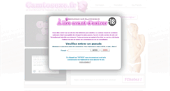 Desktop Screenshot of camtosexe.fr